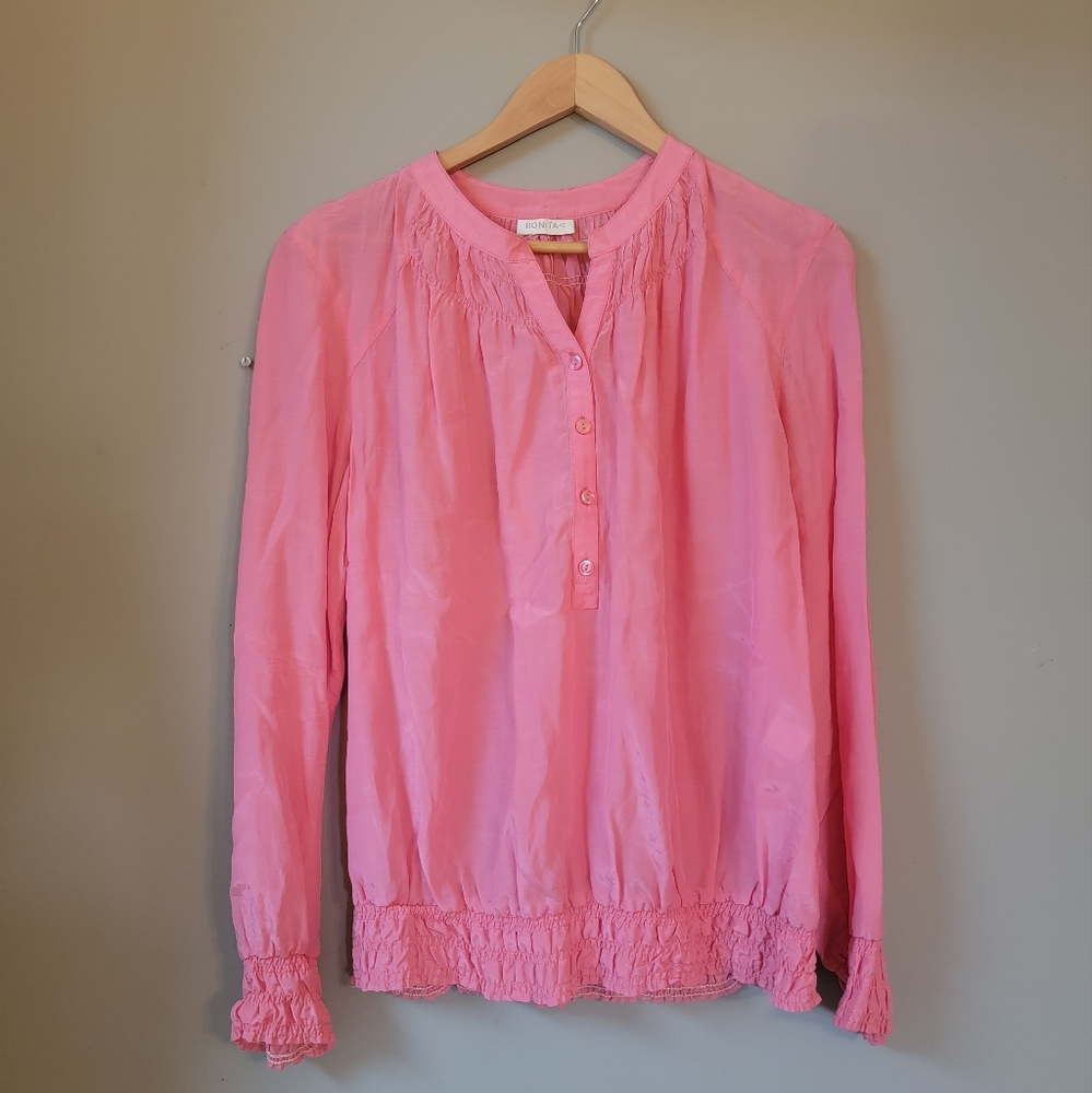 3/$15 💖 Bonita Size 42 European Pink Top